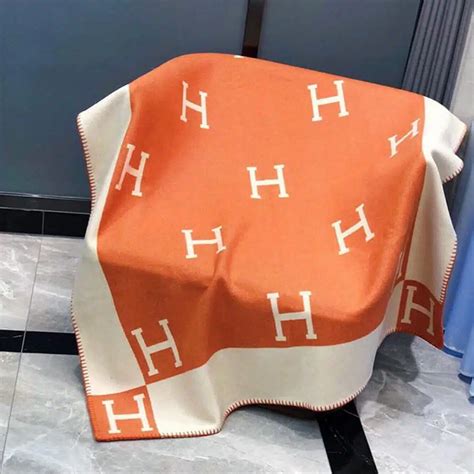 best hermes dupe blanket|hermes throw blanket etsy.